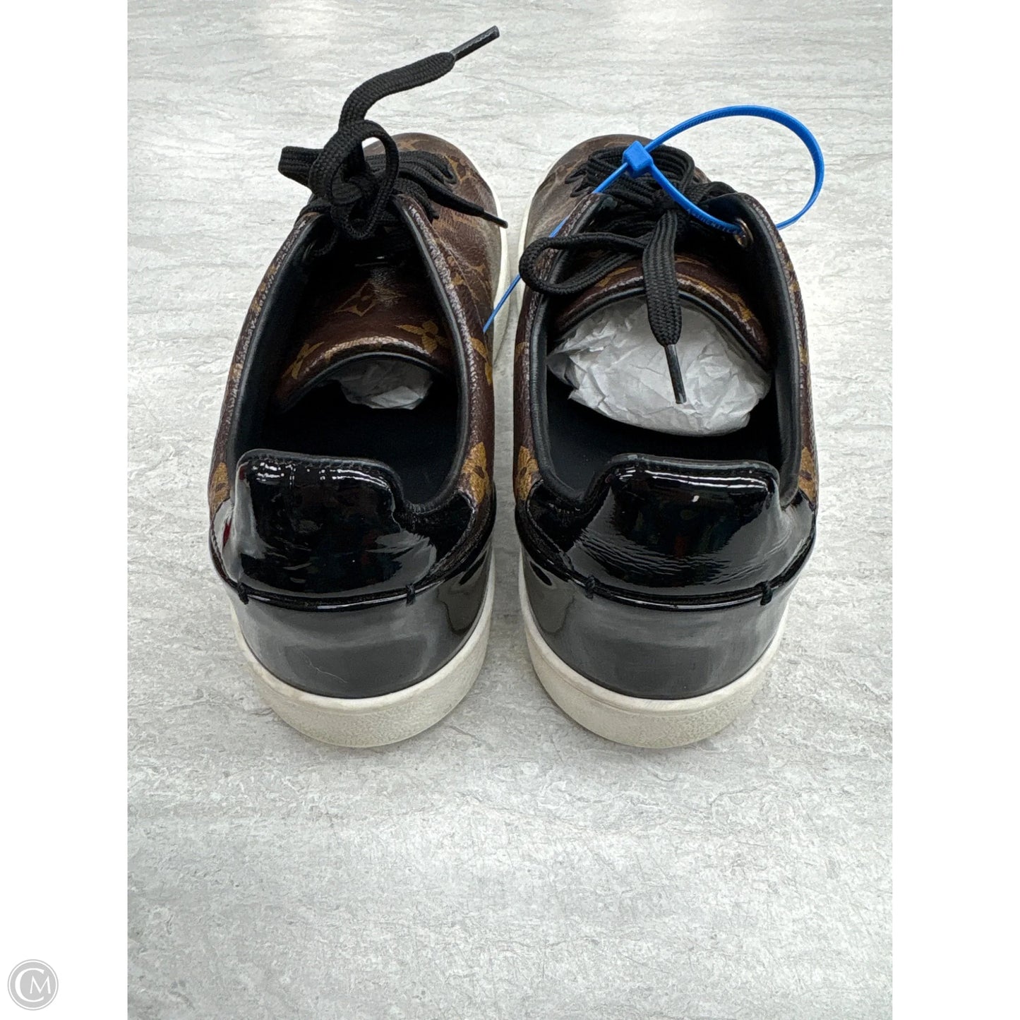 Shoes Luxury Designer By Louis Vuitton In Brown, Size: 8