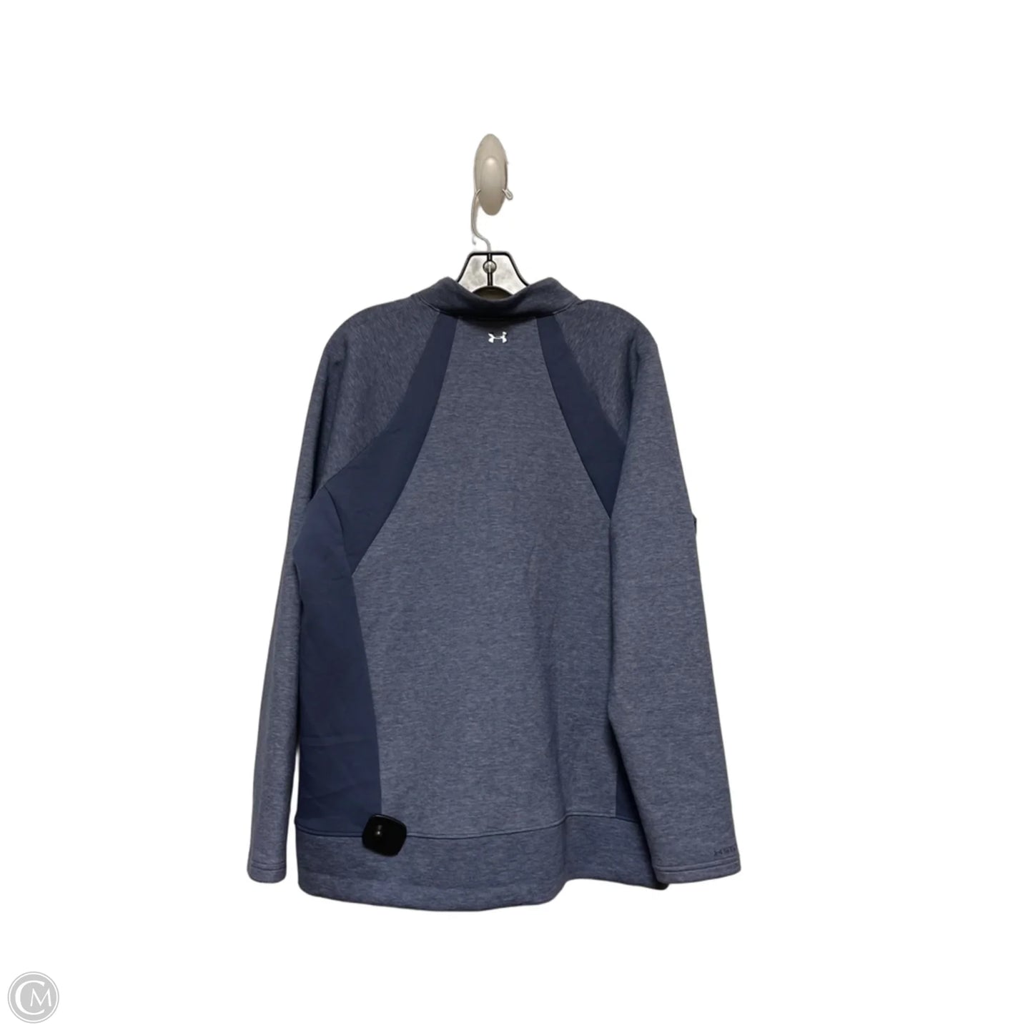 Athletic Jacket By Under Armour In Blue, Size: Xl