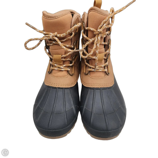 Boots Snow By Universal Thread In Black & Brown, Size: 6