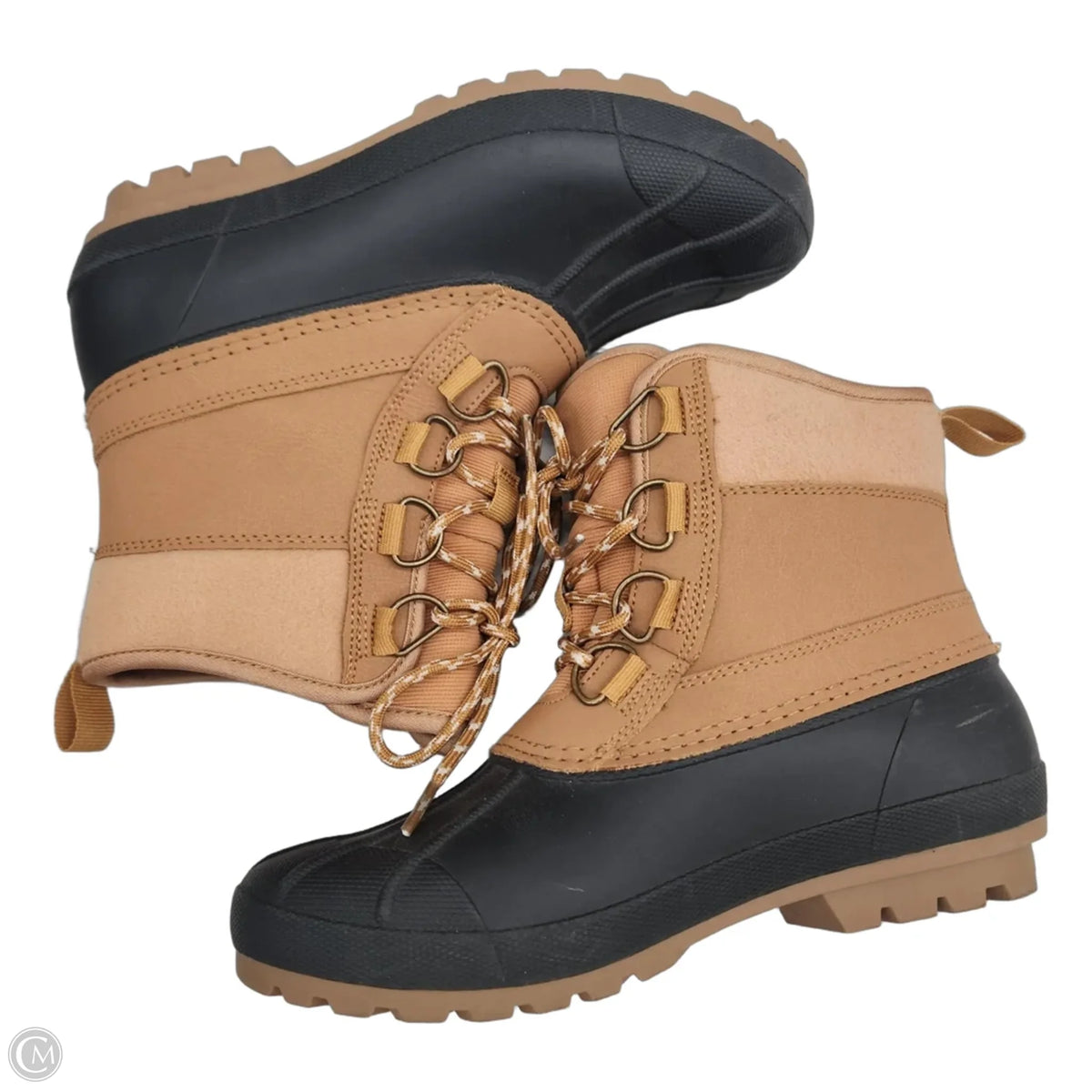Boots Snow By Universal Thread In Black & Brown, Size: 6