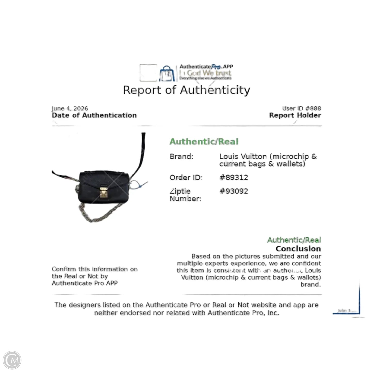 Crossbody Luxury Designer By Louis Vuitton, Size: Small