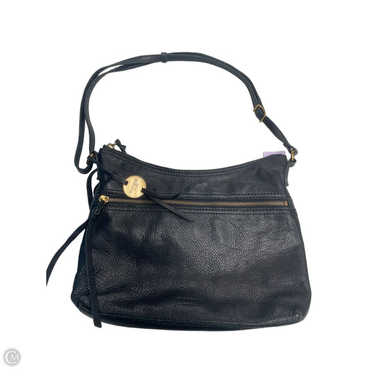 Handbag Leather By Margot, Size: Medium