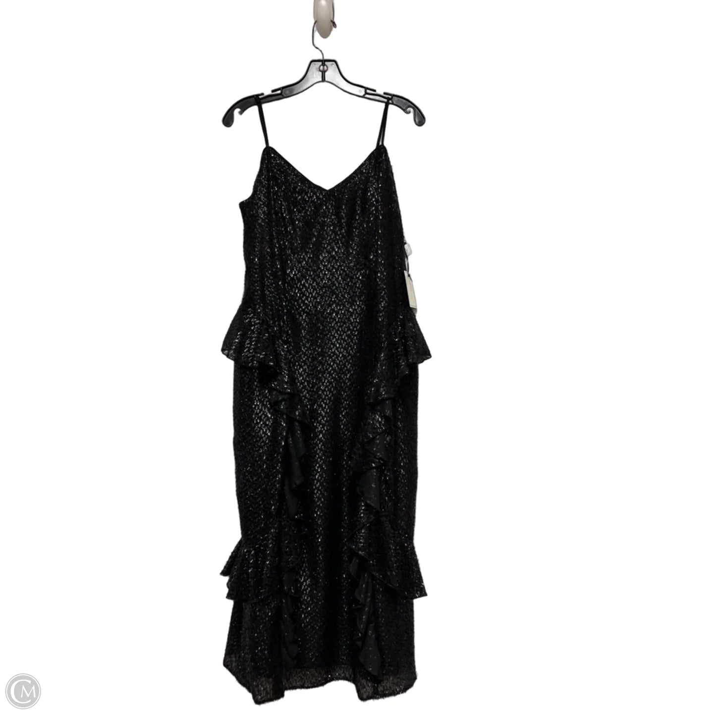 Dress Party Midi By 1.state In Black, Size: M