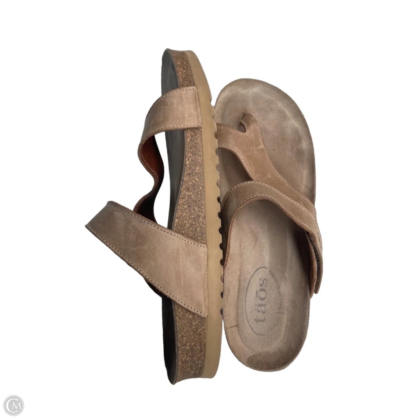 Sandals Flats By Taos In Tan, Size: 8