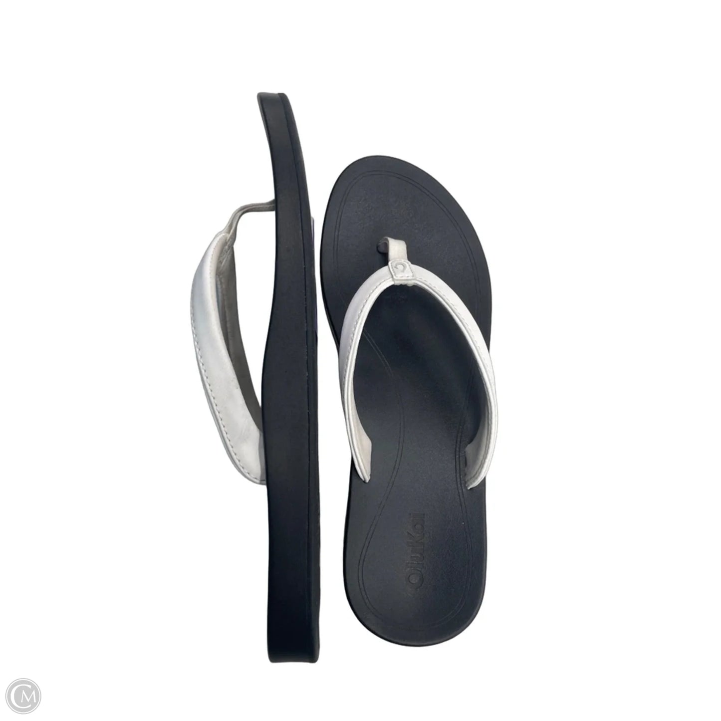 Sandals Flip Flops By Olukai In White, Size: 8