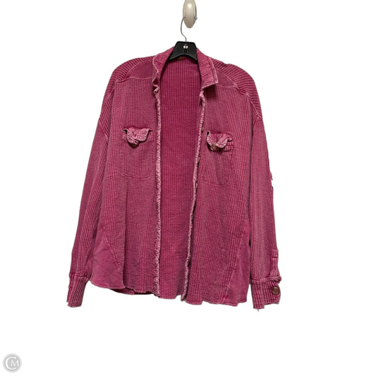 Top Long Sleeve By Free People In Purple, Size: M