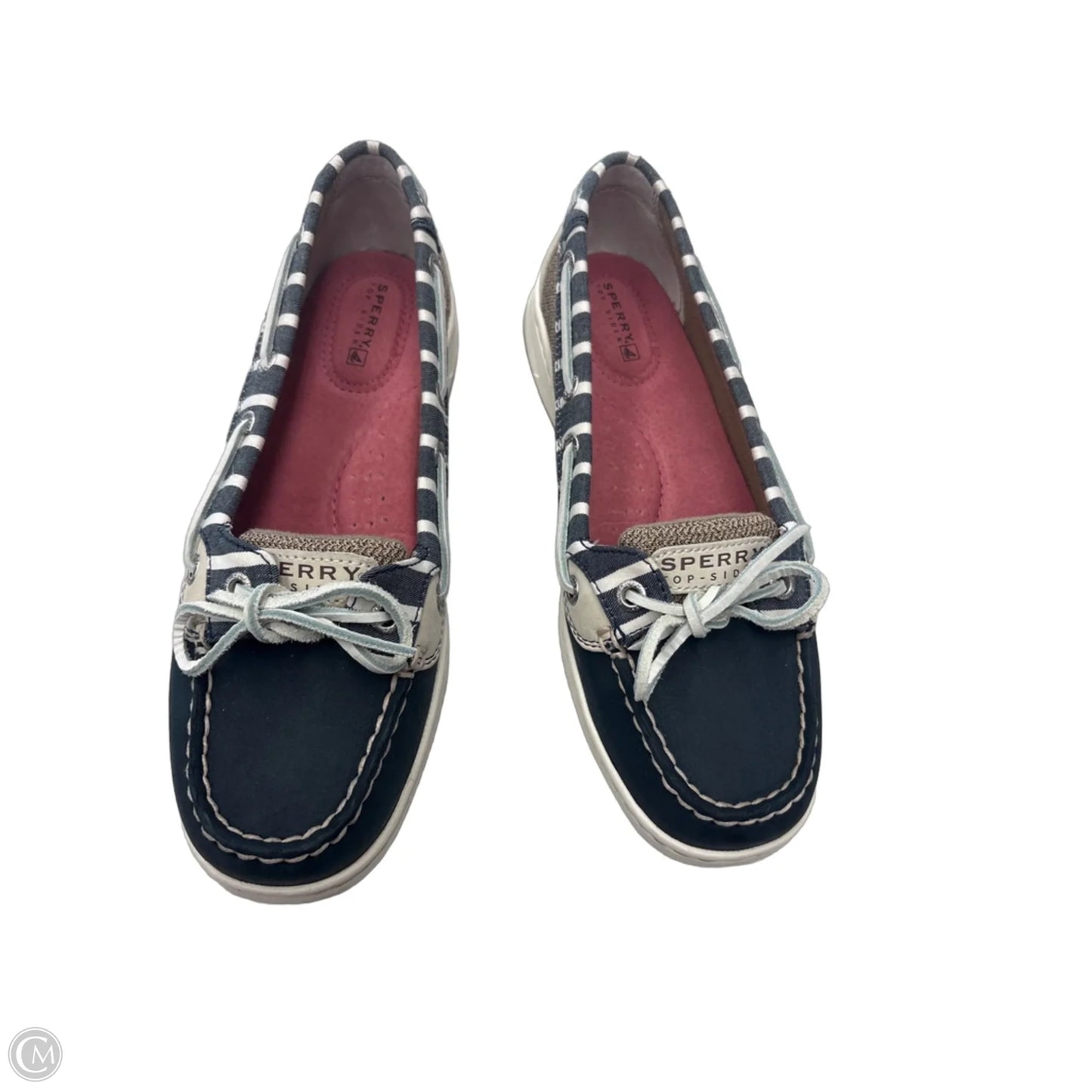 Shoes Flats By Sperry In Striped Pattern, Size: 7.5