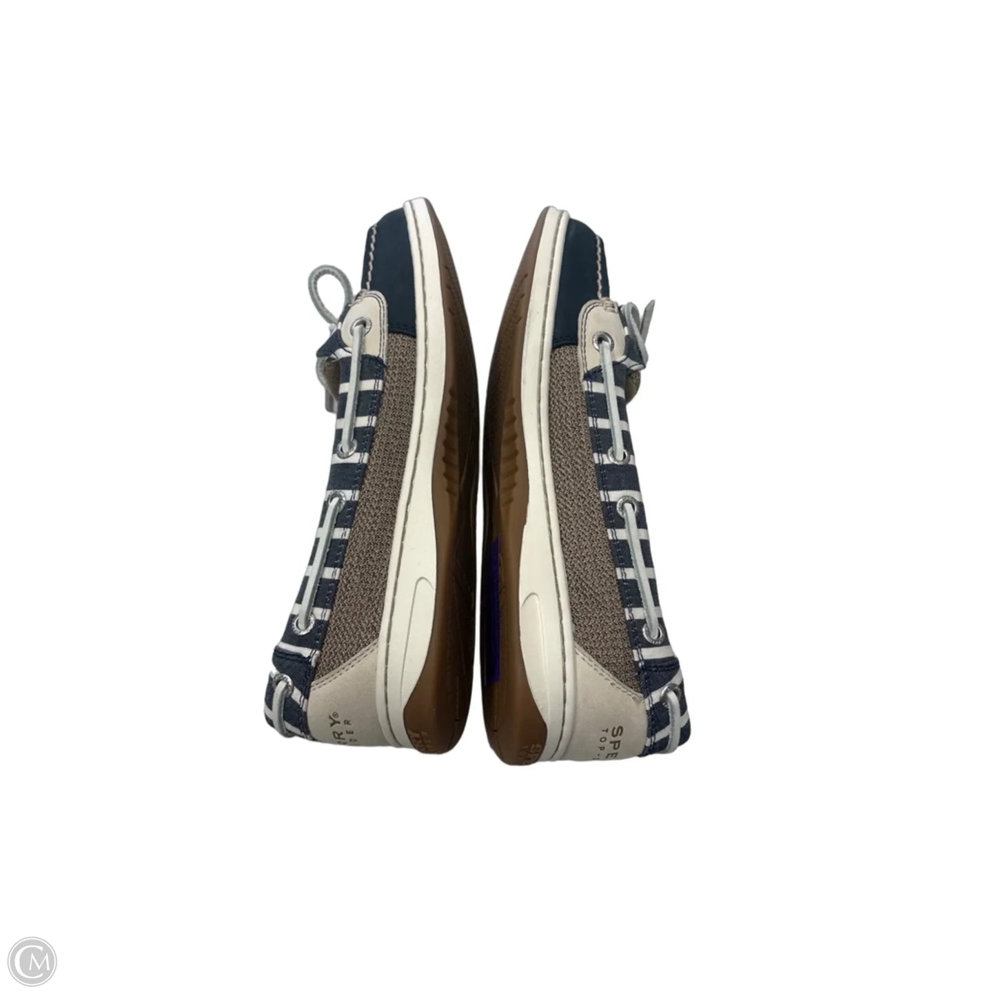 Shoes Flats By Sperry In Striped Pattern, Size: 7.5