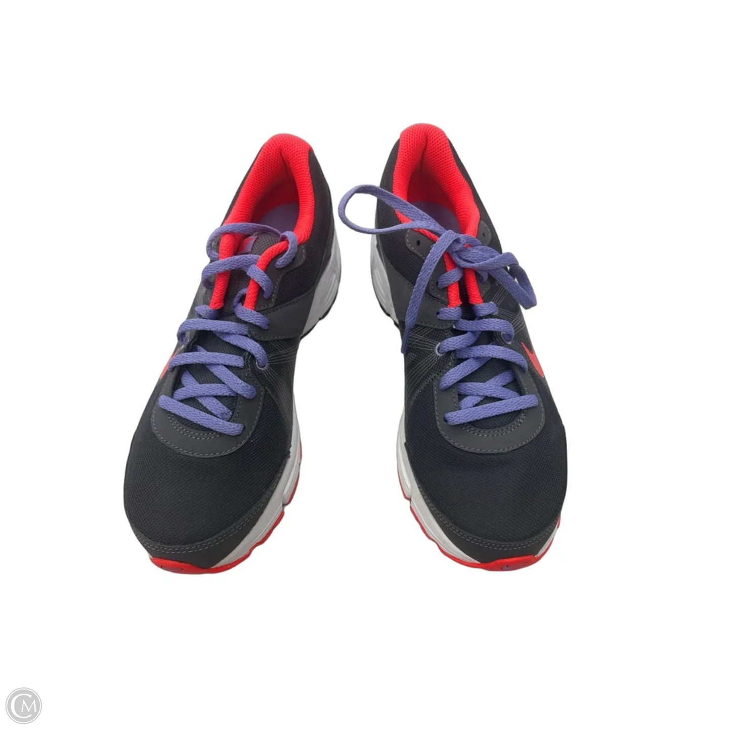 Shoes Athletic By Nike In Grey & Orange, Size: 8.5