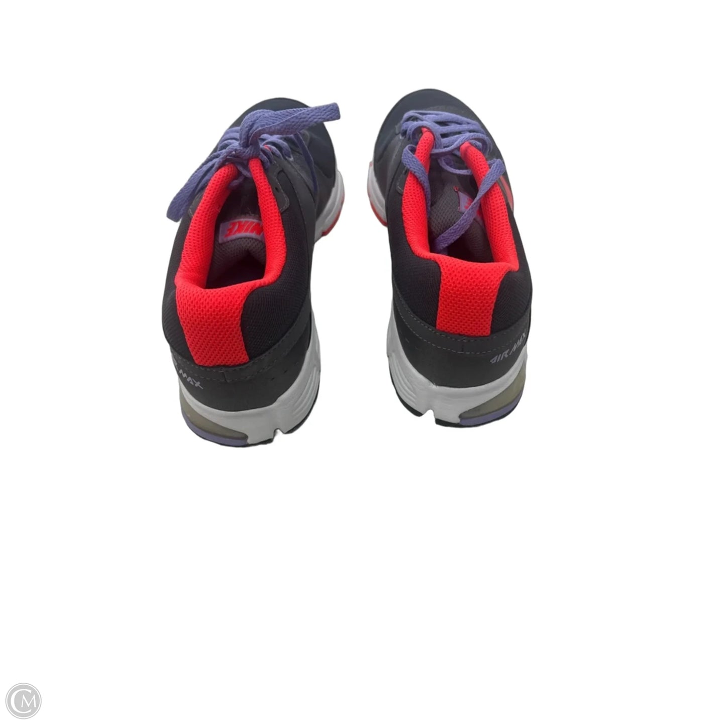 Shoes Athletic By Nike In Grey & Orange, Size: 8.5