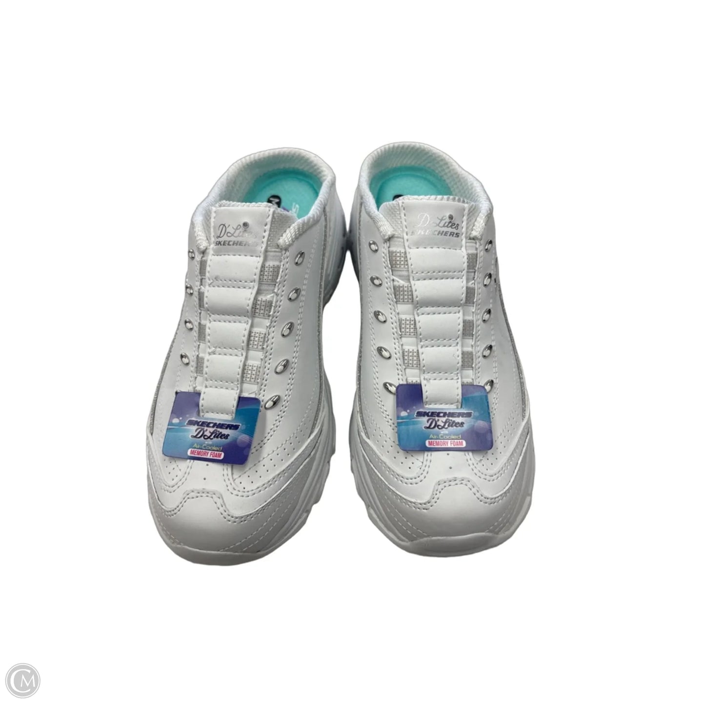 Shoes Sneakers By Skechers In White, Size: 8