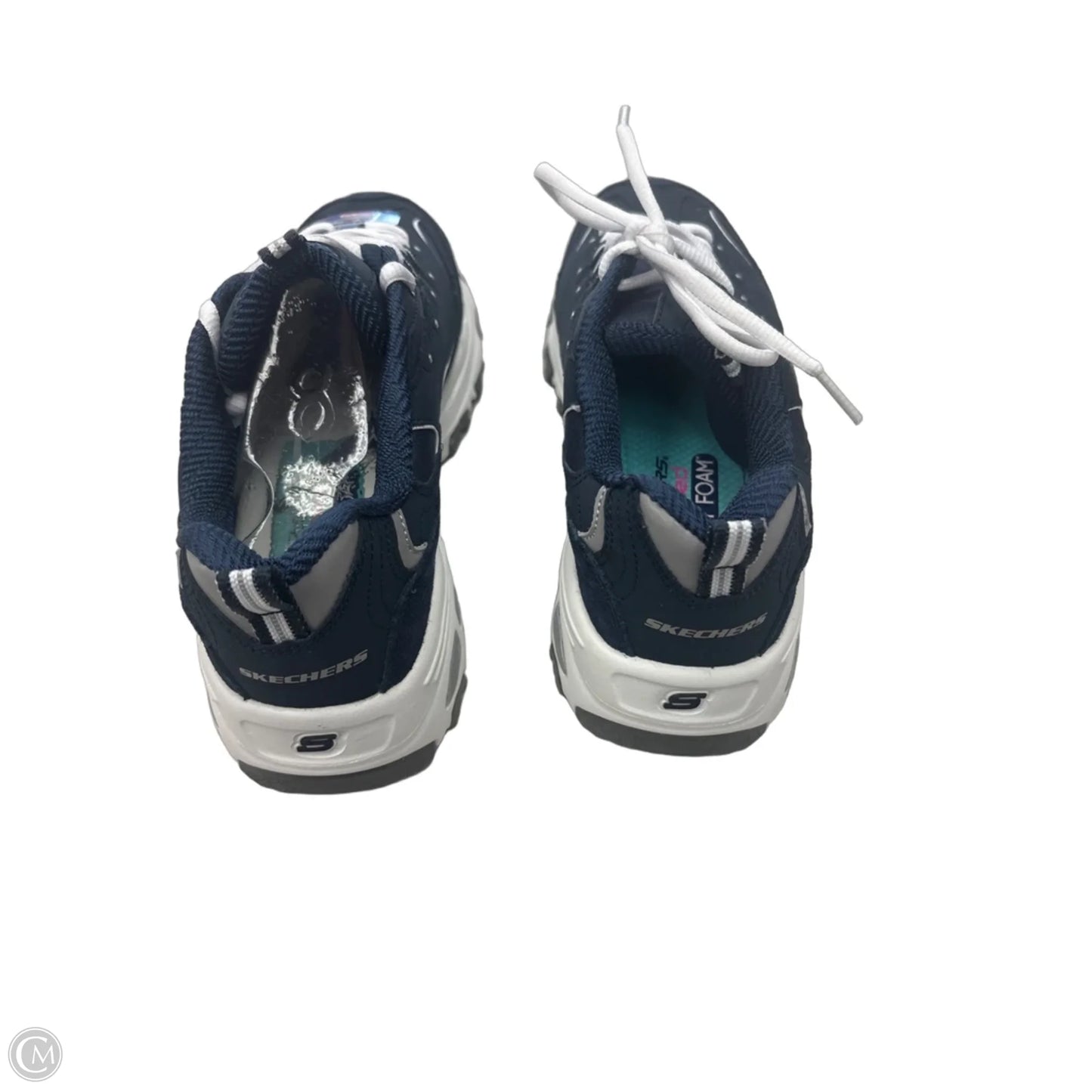 Shoes Sneakers By Skechers In Navy, Size: 8