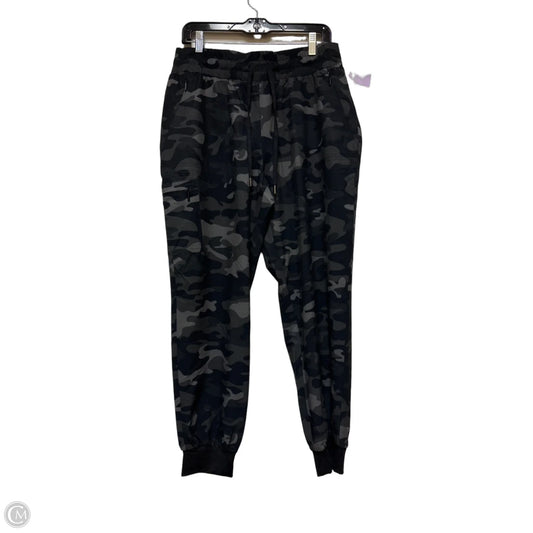 Pants Joggers By Chicos In Camouflage Print, Size: 10