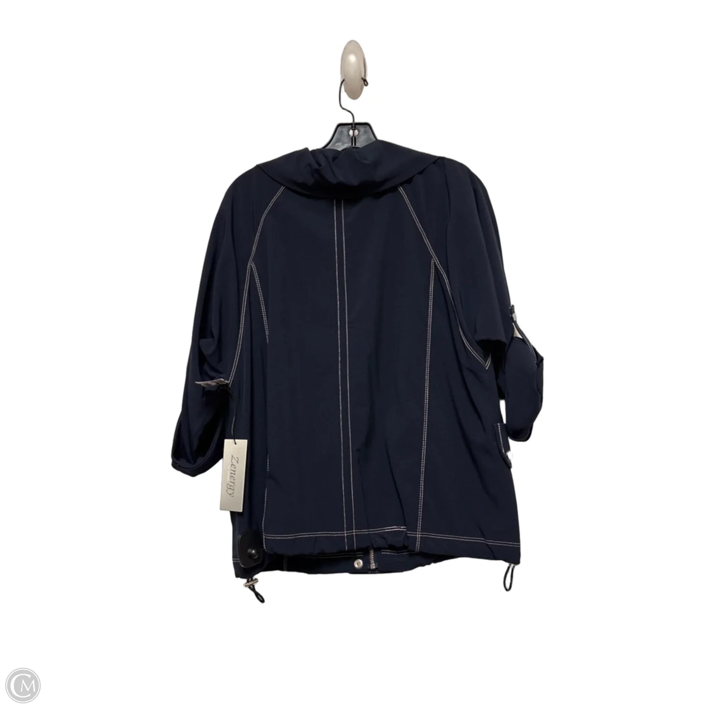 Jacket Other By Zenergy By Chicos In Navy, Size: S