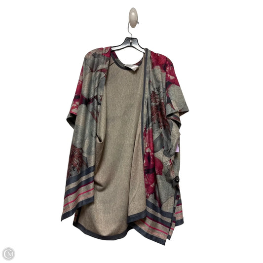 Kimono By Chicos In Floral Print, Size: S