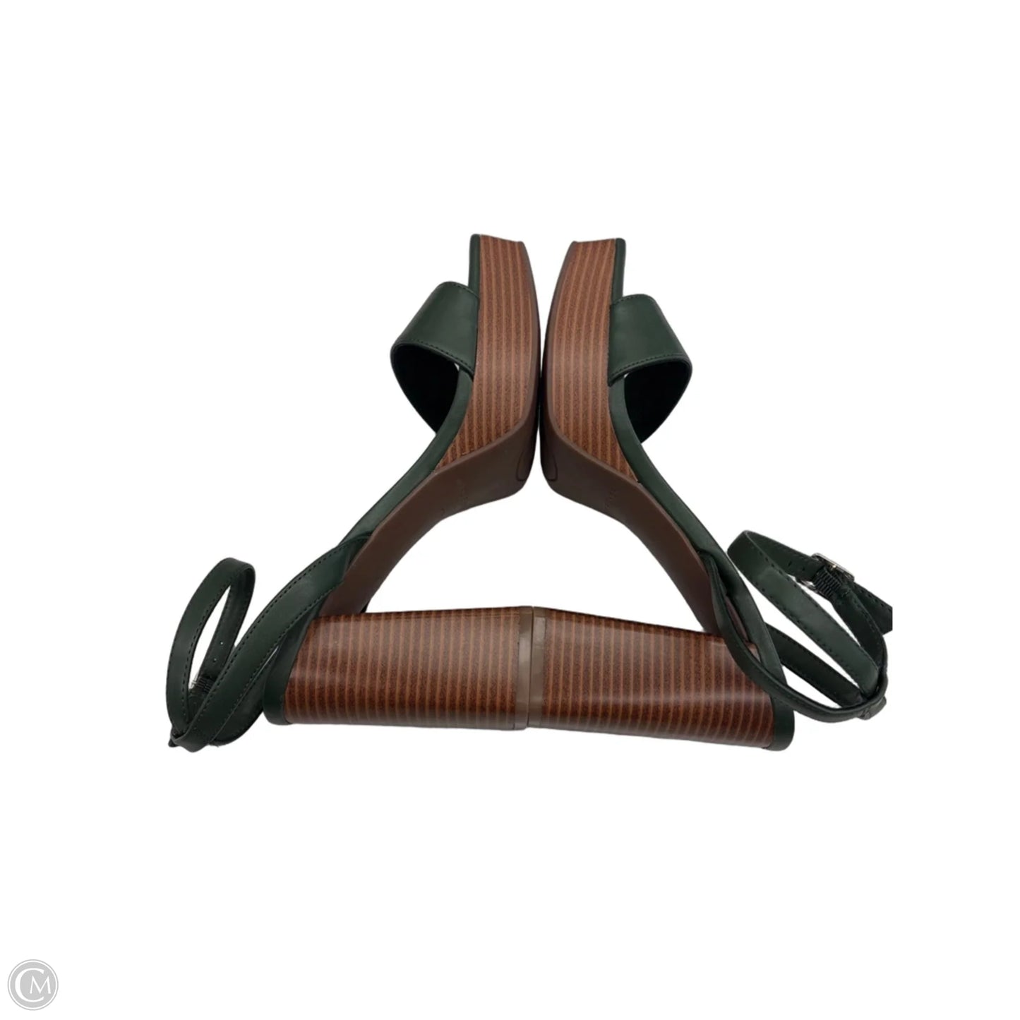 Shoes Heels Block By Marc Fisher In Green, Size: 7