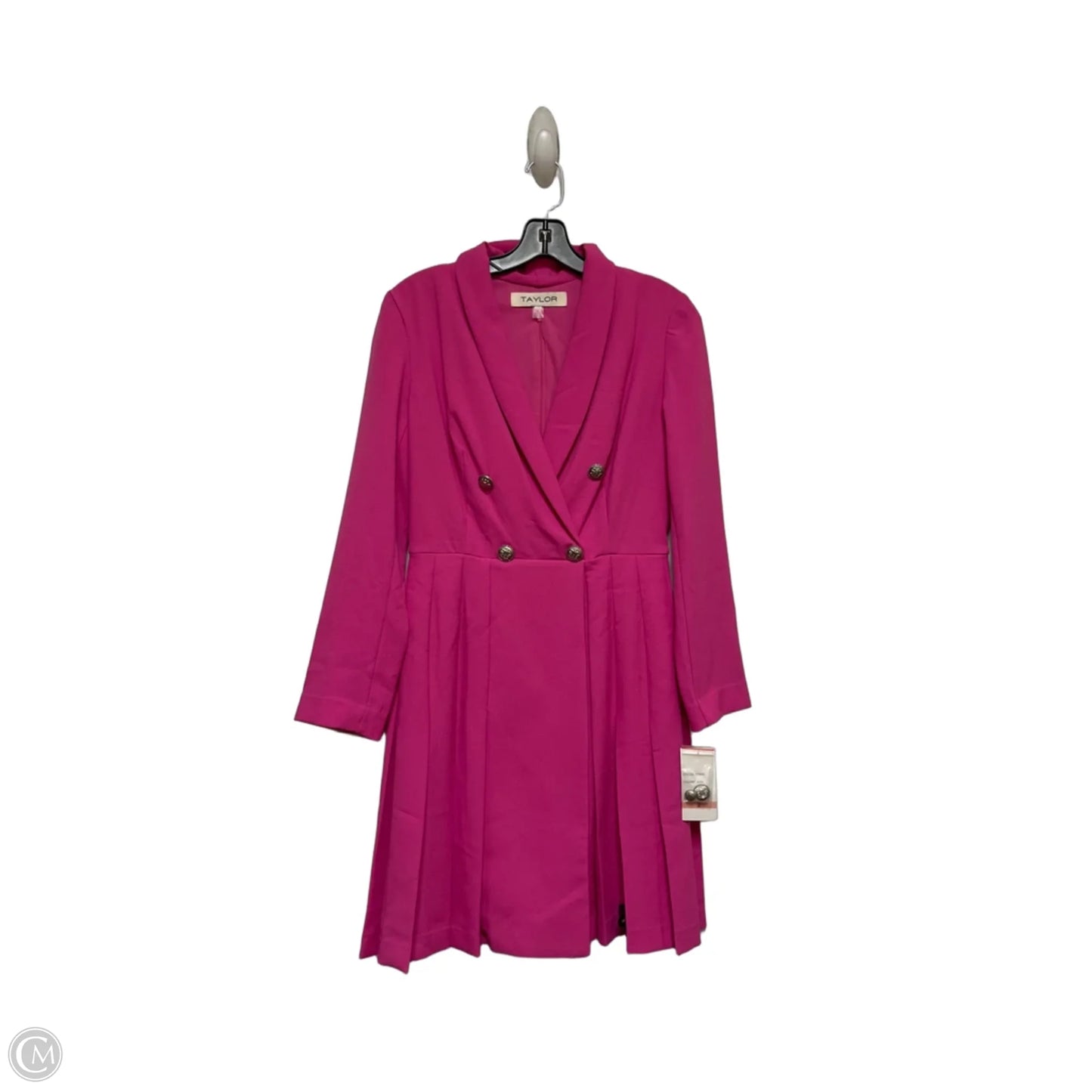 Dress Casual Short By Taylor In Pink, Size: Xs