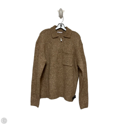 Sweater By Zara In Brown, Size: M