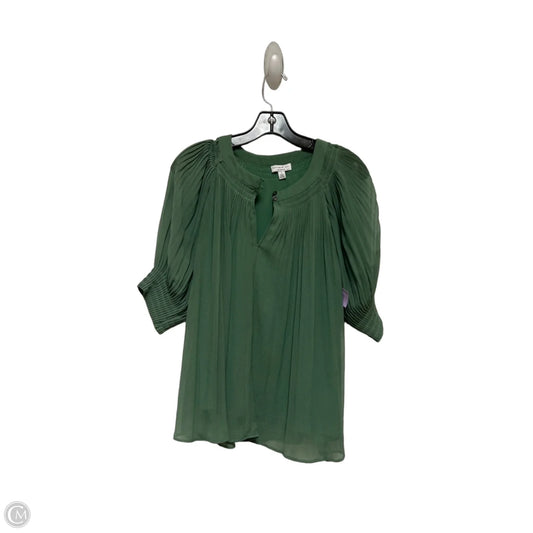 Top Short Sleeve By Current Air In Green, Size: S
