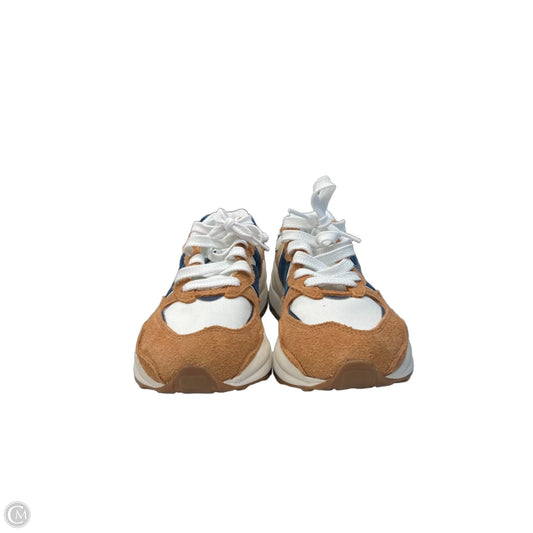Shoes Athletic By New Balance In Blue & Tan, Size: 10