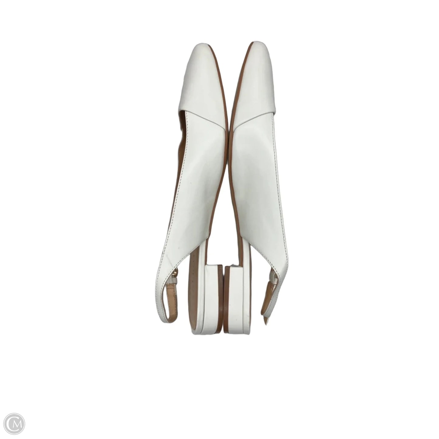 Shoes Flats By Talbots In White, Size: 8.5