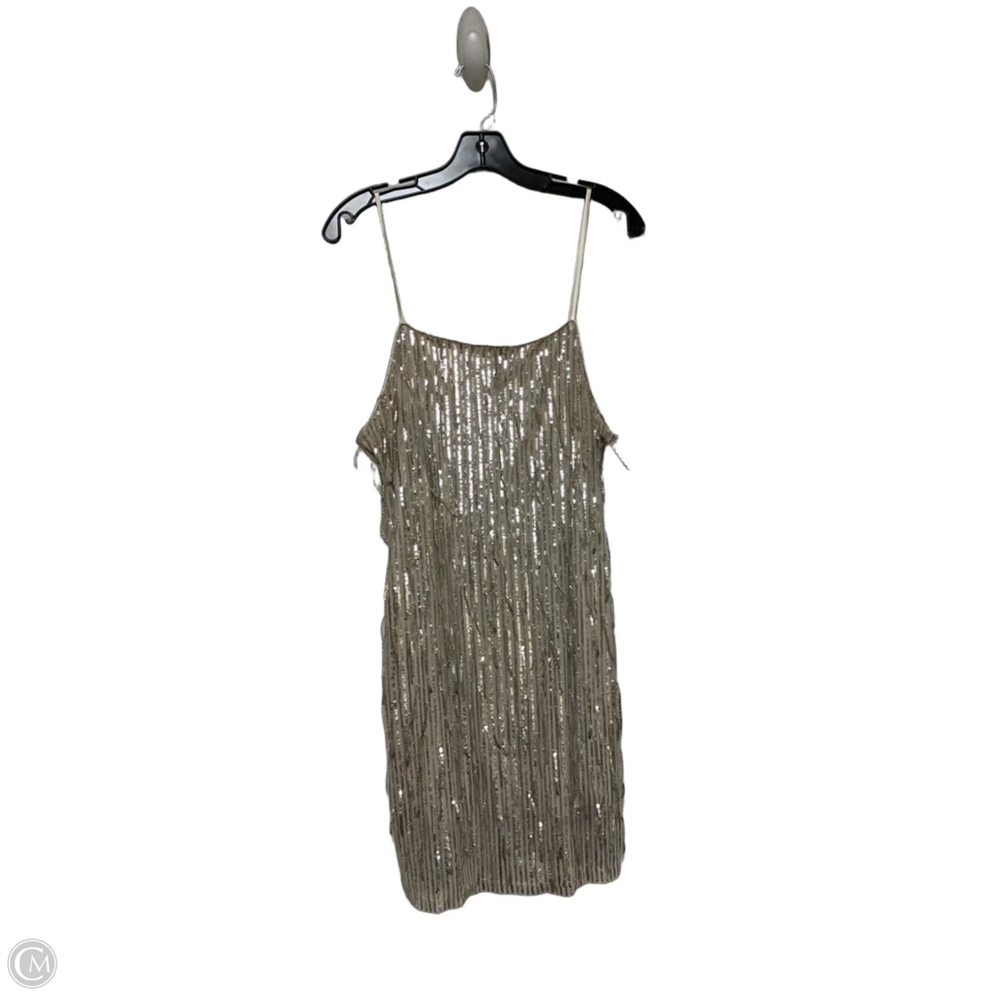 Dress Casual Short By Trixxi In Silver, Size: L
