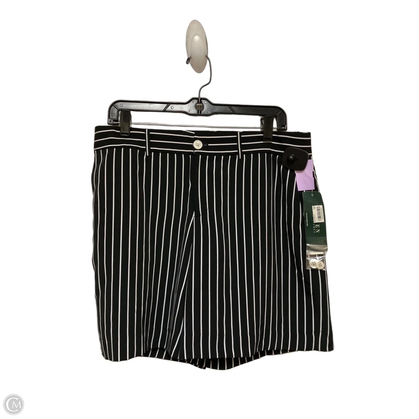 Shorts By Lauren By Ralph Lauren In Striped Pattern, Size: 10