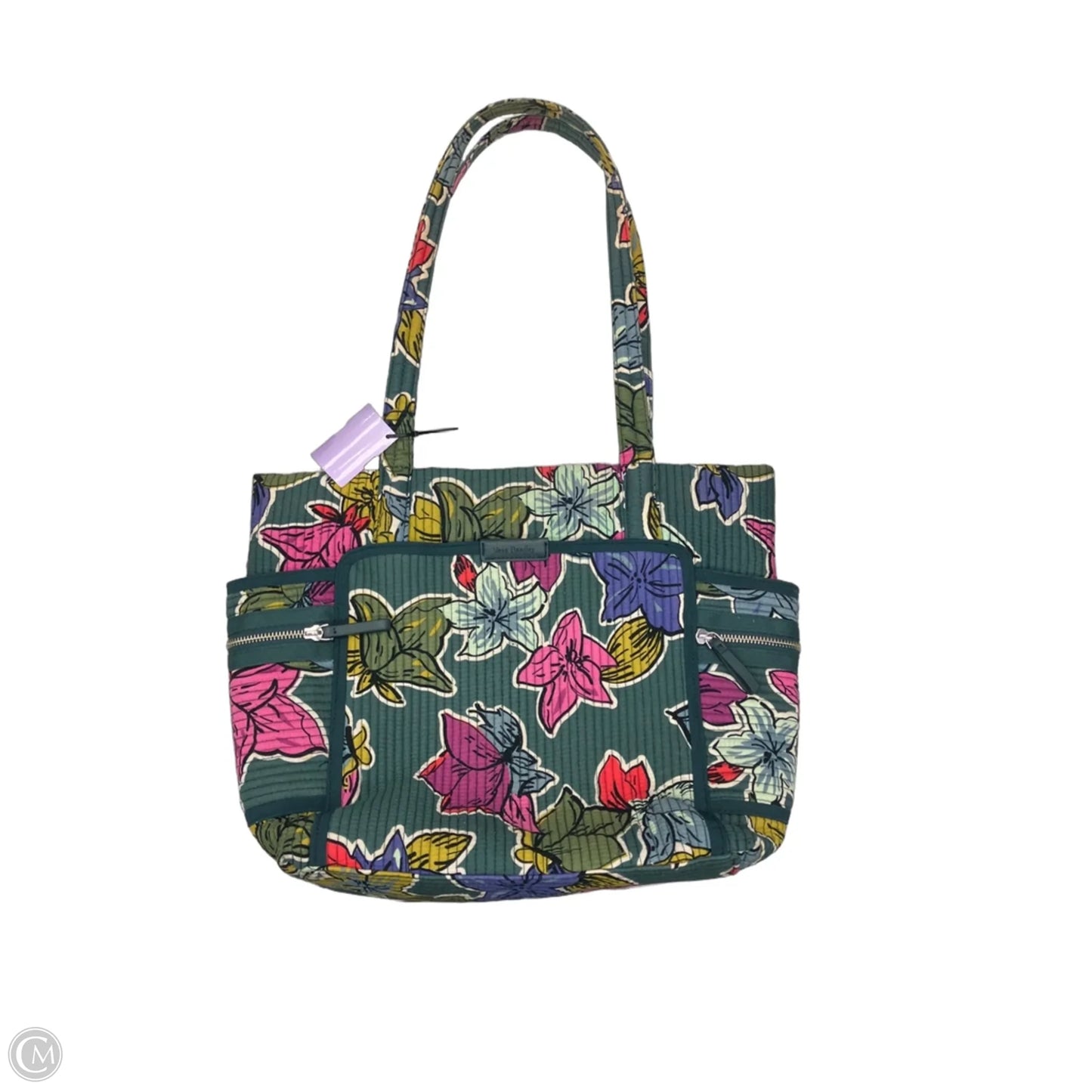 Handbag By Vera Bradley, Size: Large