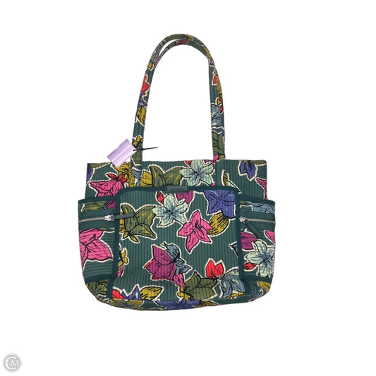Handbag By Vera Bradley, Size: Large