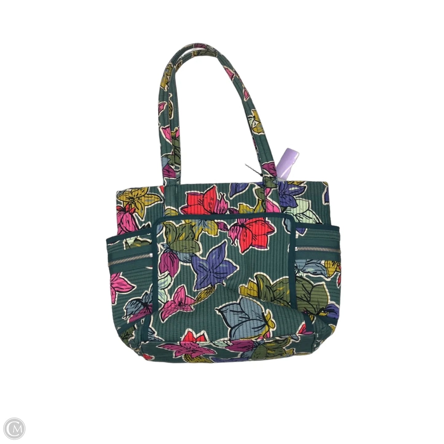 Handbag By Vera Bradley, Size: Large