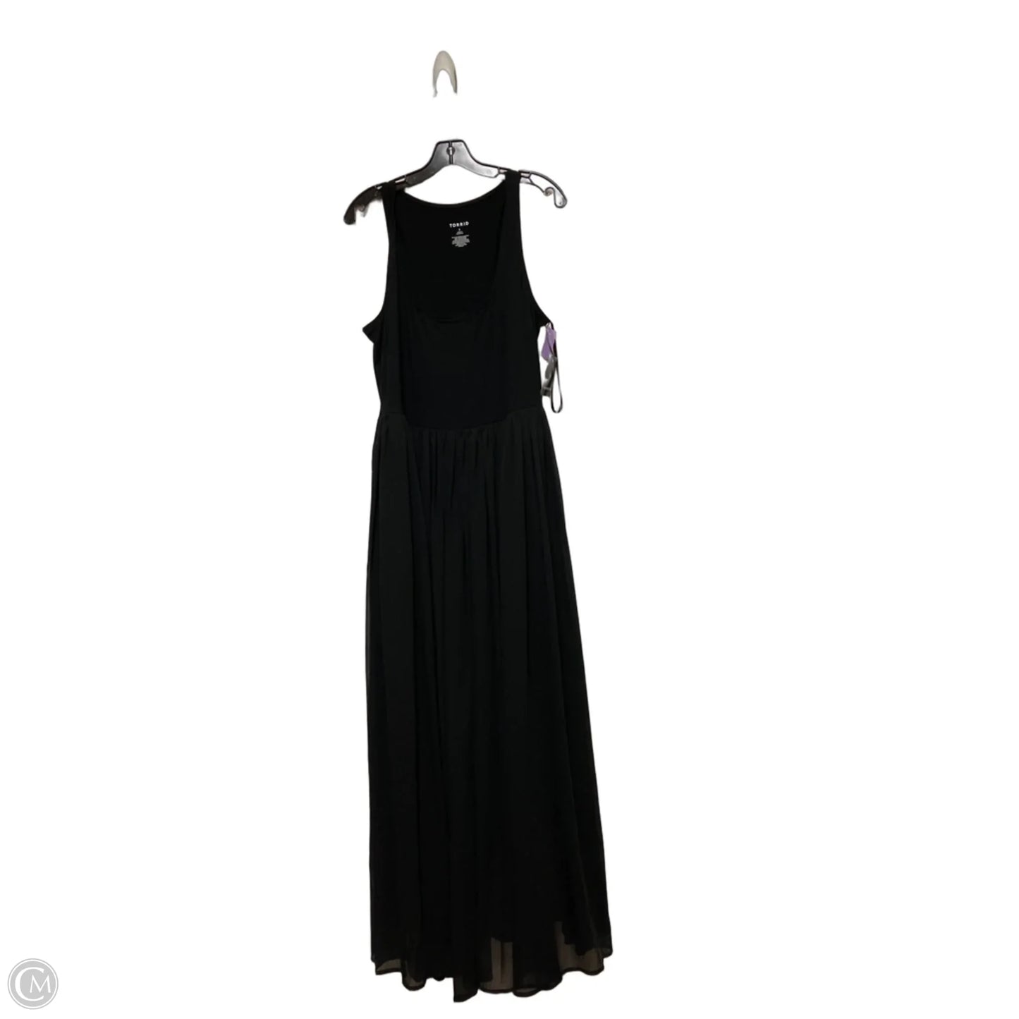 Dress Casual Maxi By Torrid In Black, Size: 1x