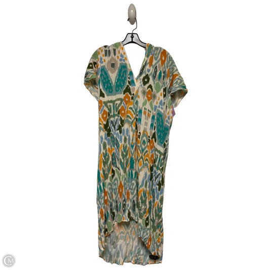 Dress Casual Short By Zara In Blue & Orange, Size: L