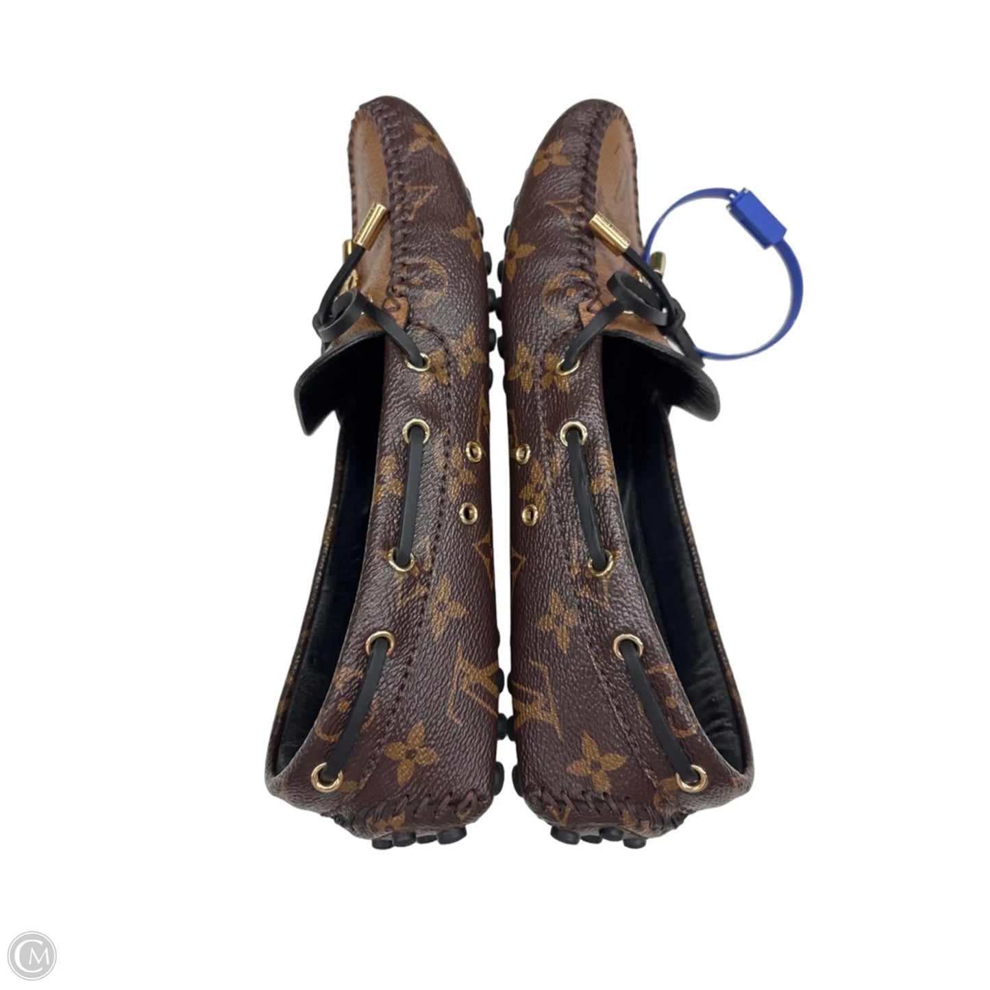 Shoes Luxury Designer By Louis Vuitton In Brown, Size: 5.5