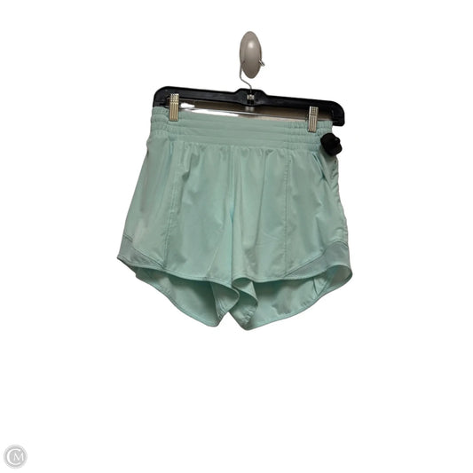 Athletic Shorts By Lululemon In Teal, Size: 6