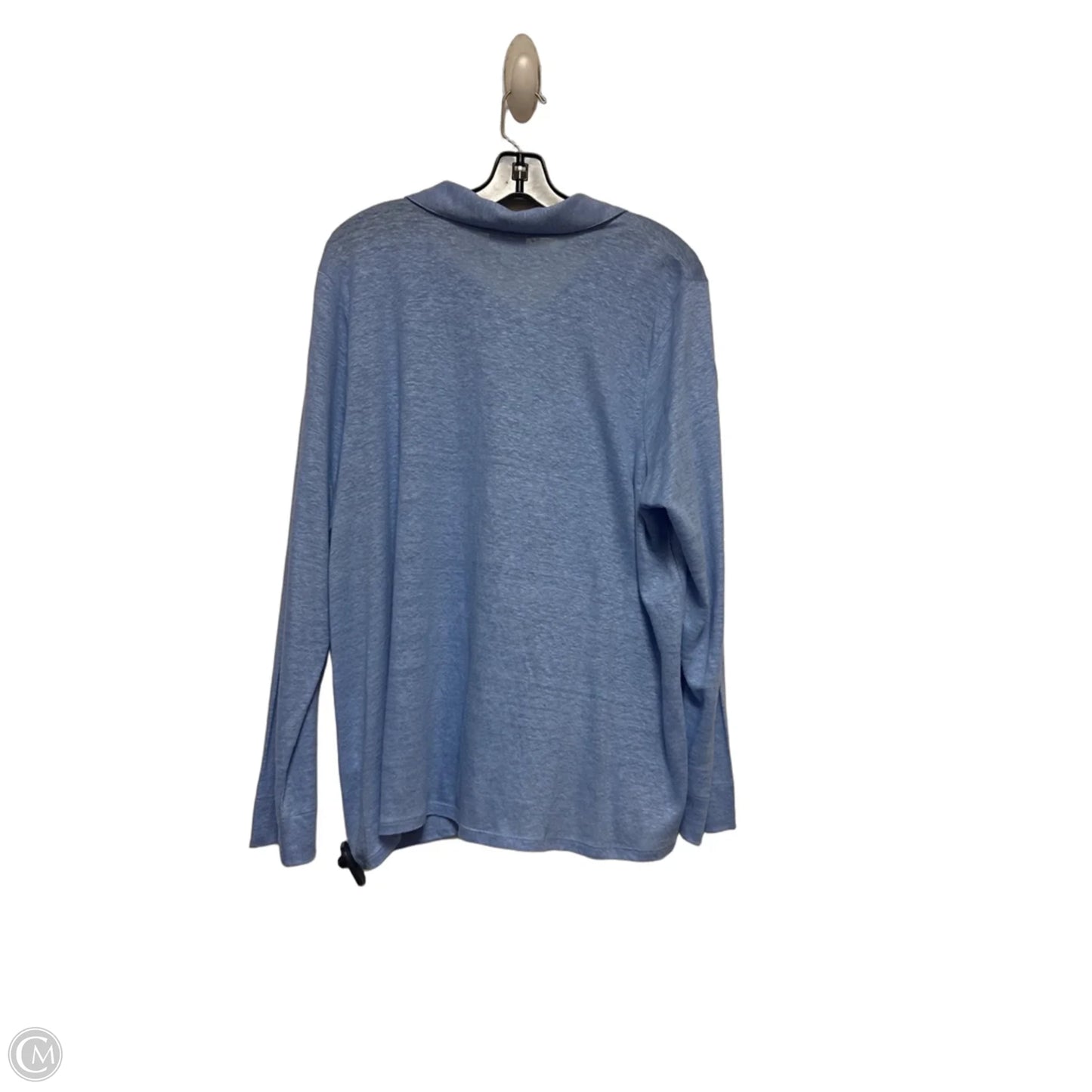 Top Long Sleeve By J. Jill In Blue, Size: Xl