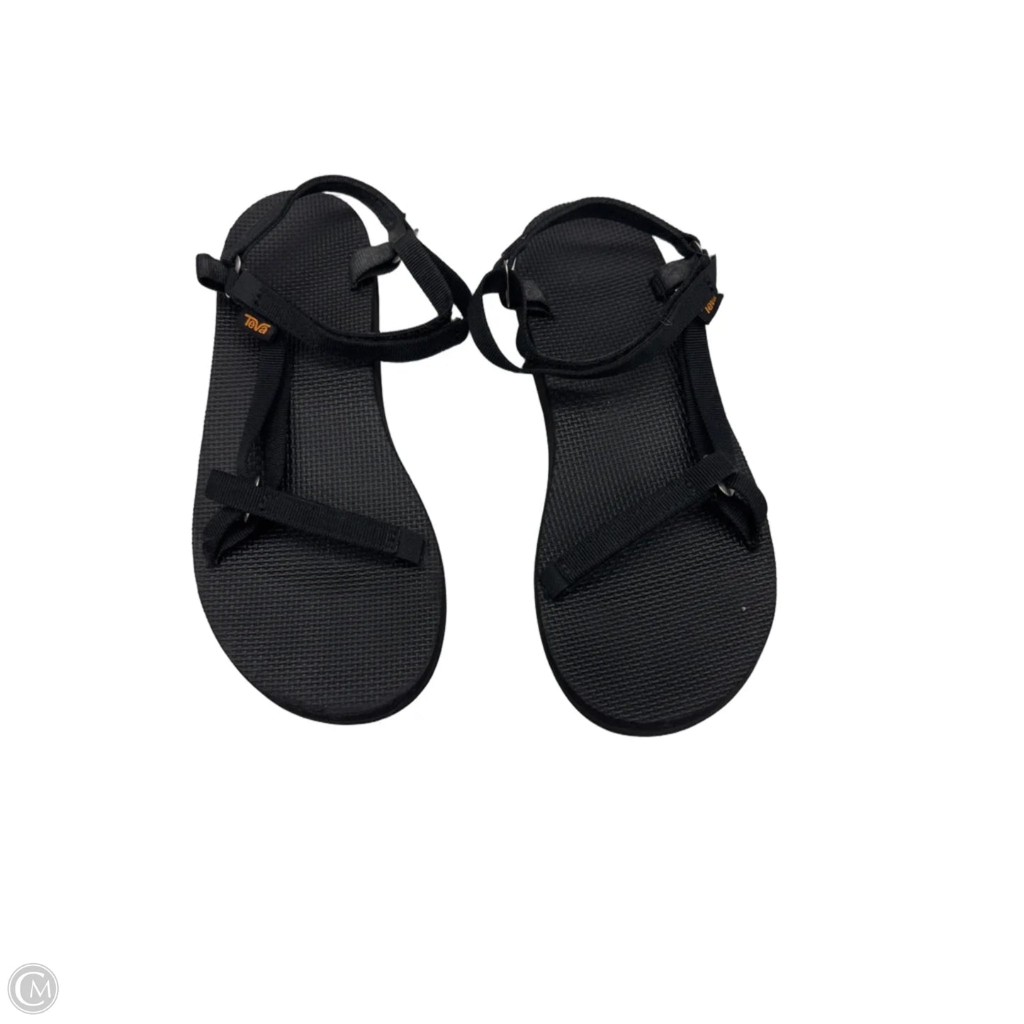 Sandals Flats By Teva In Black, Size: 9