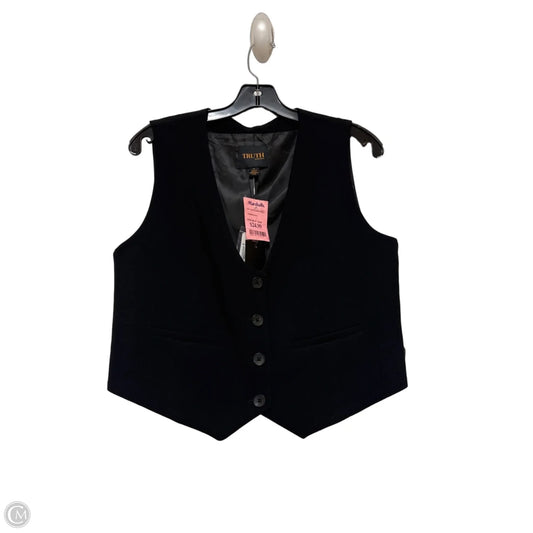 Top Sleeveless By Truth In Black, Size: M