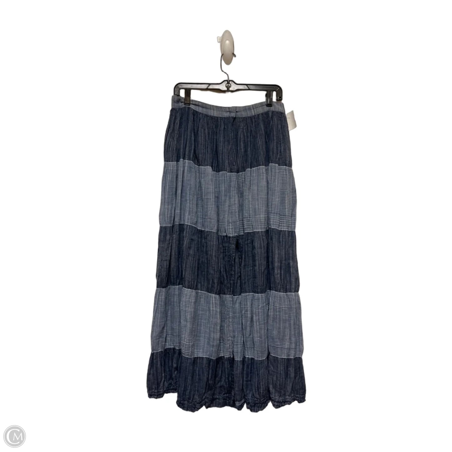 Skirt Maxi By Free People In Blue & White, Size: 0
