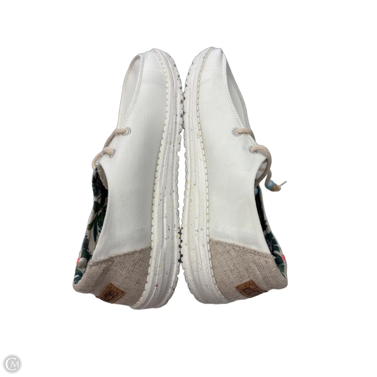 Shoes Flats By Hey Dude In White, Size: 9