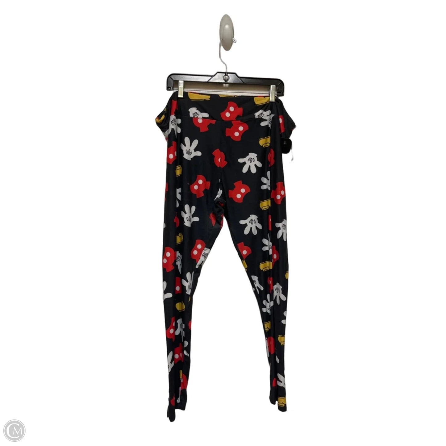 Pants Leggings By Disney Store In Black & Red, Size: 2x