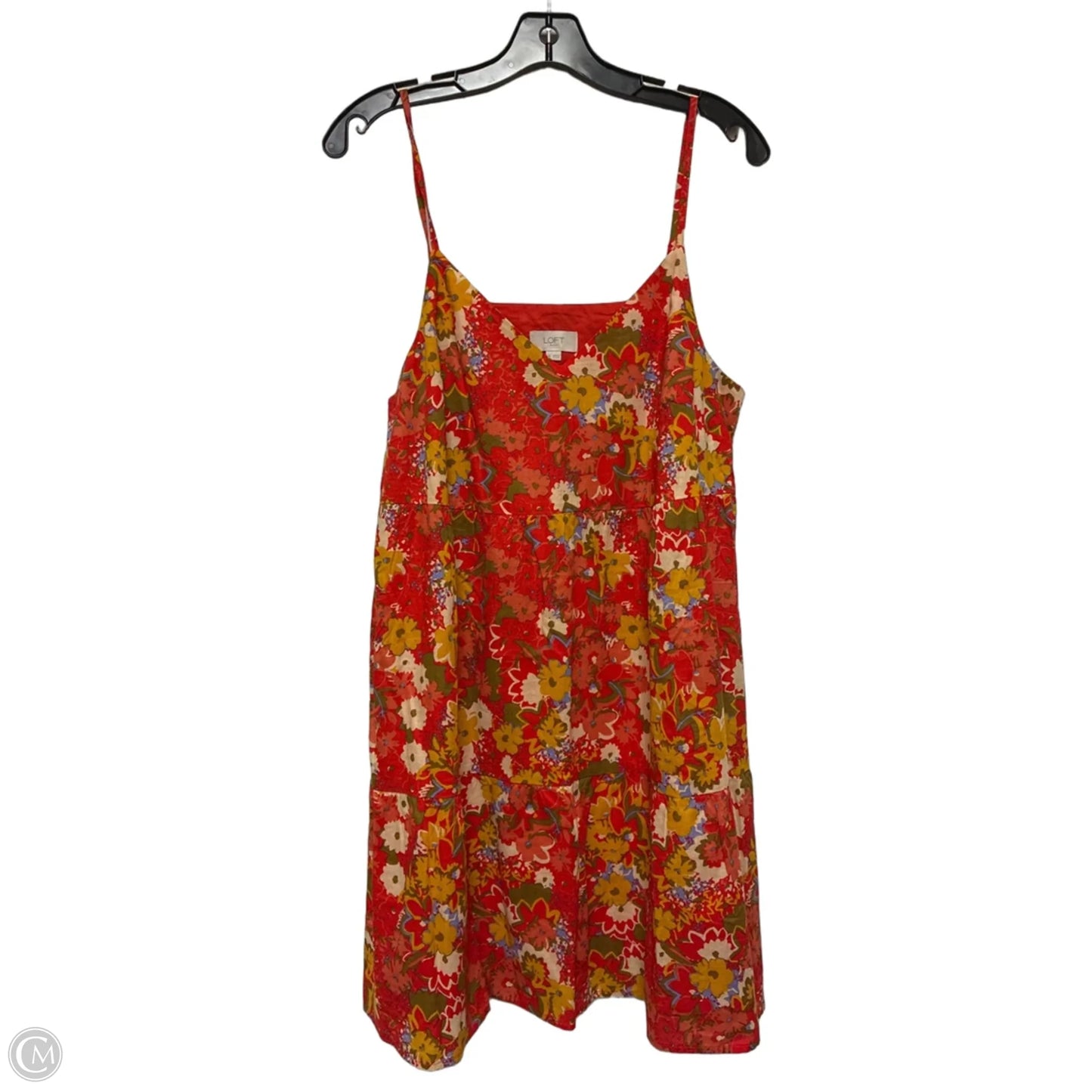 Dress Casual Short By Loft In Floral Print, Size: M