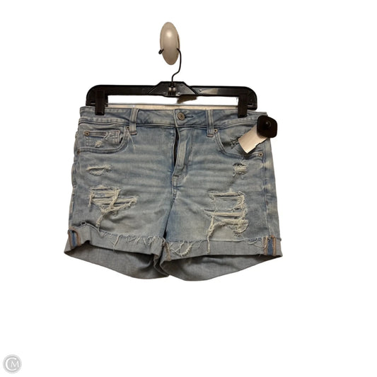 Shorts By American Eagle In Blue Denim, Size: 6