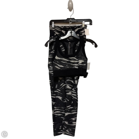 Athletic Pants 2pc By Free People In Black & Grey, Size: Xs