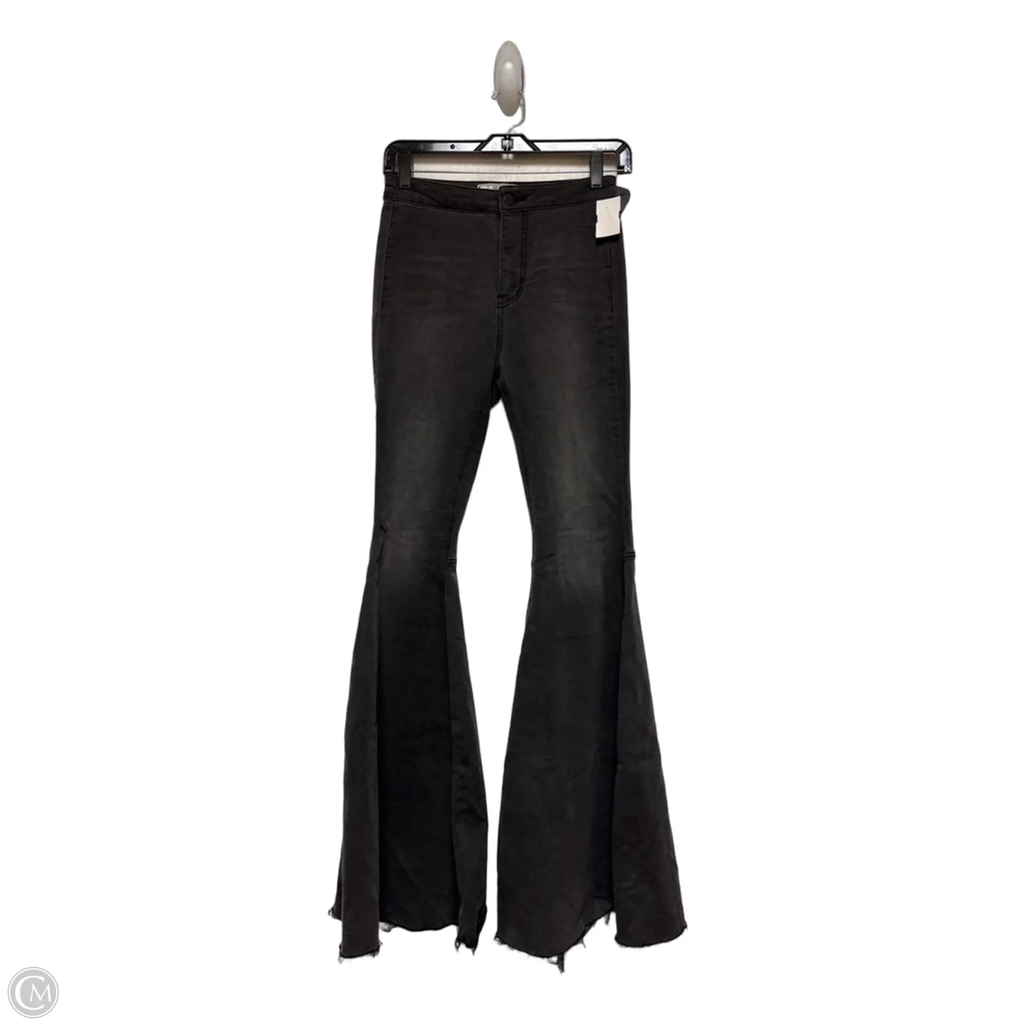 Jeans Flared By Free People In Grey, Size: 2