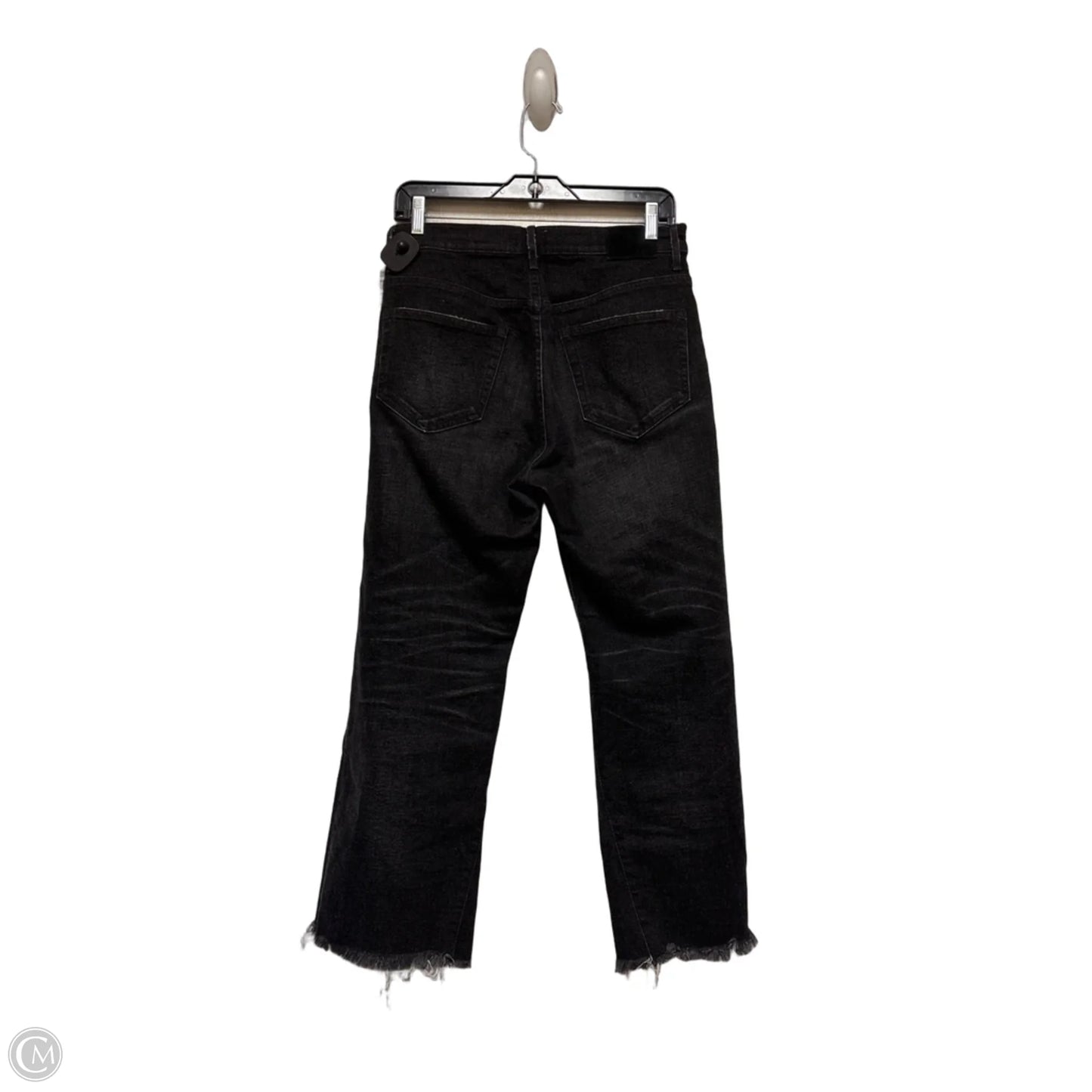 Jeans Cropped By Able In Grey Denim, Size: 4