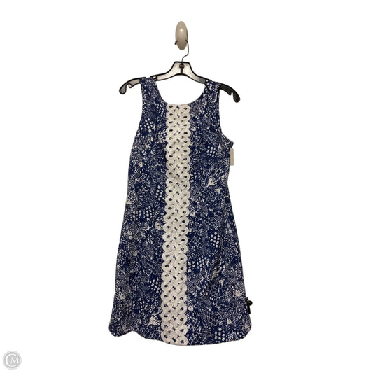 Dress Casual Short By Target-designer In Blue & White, Size: M