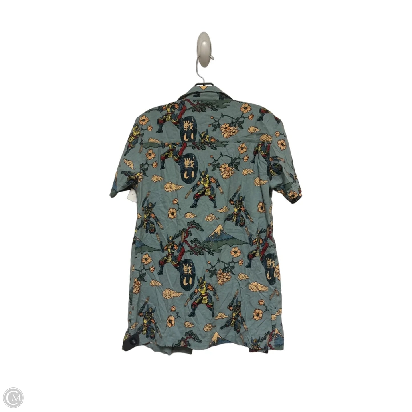 Top Short Sleeve By Disney In Teal, Size: Xs
