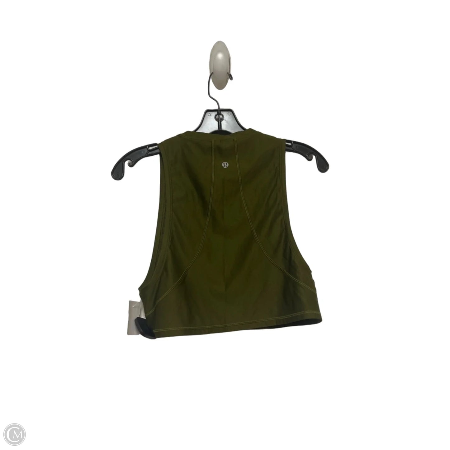 Athletic Tank Top By Lululemon In Green, Size: 0