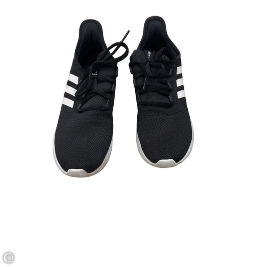 Shoes Athletic By Adidas In Black & White, Size: 9.5