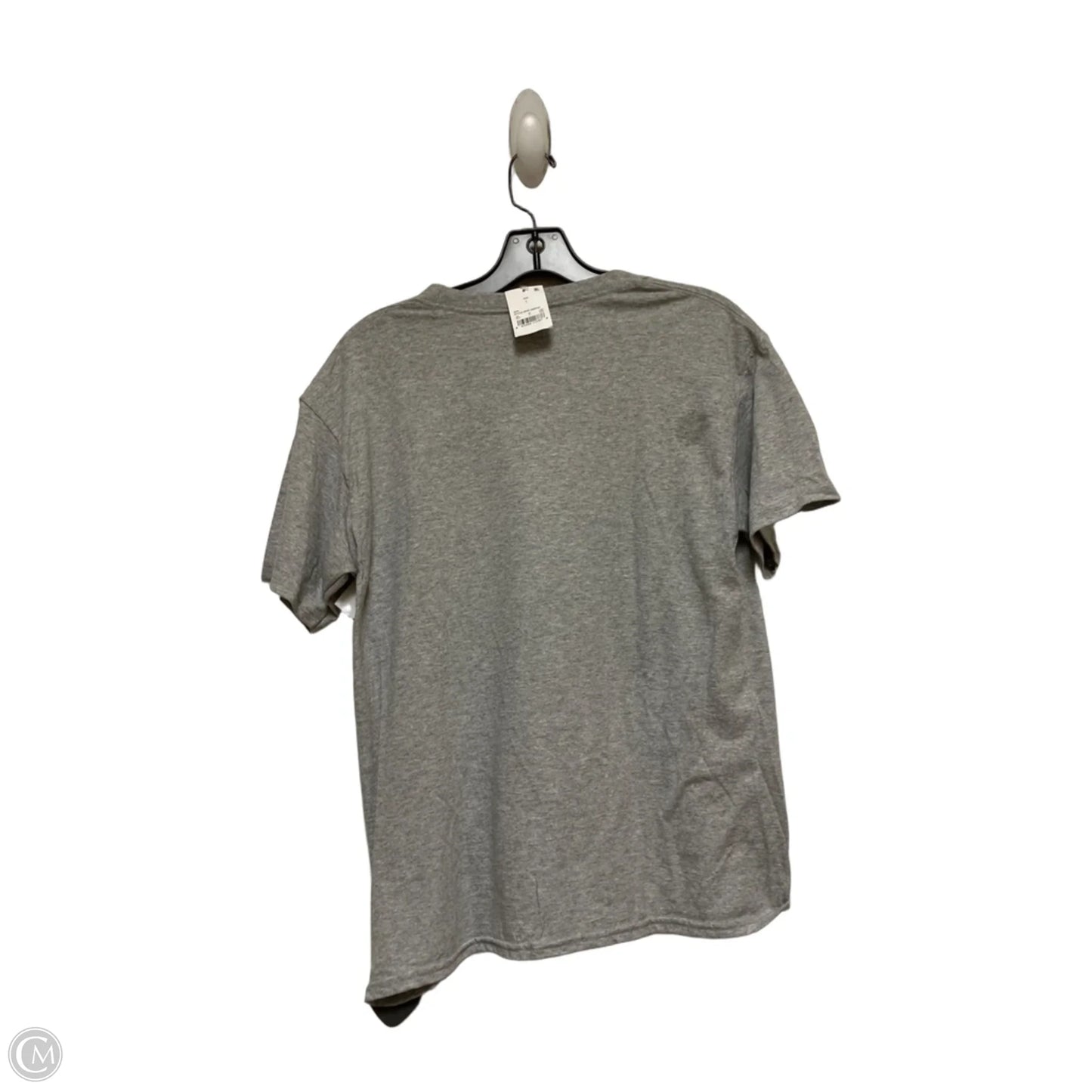 Top Short Sleeve Basic By Disney In Grey, Size: L